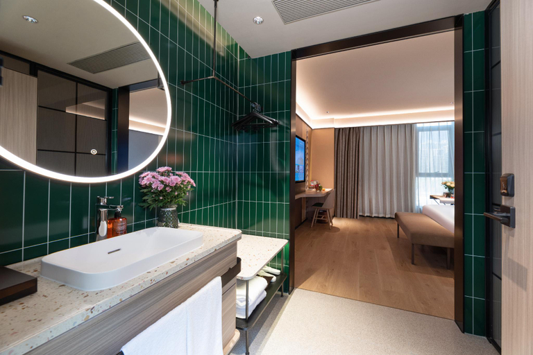 Bathroom 3, Orange Hotel Kunshan Chunhui Road, Suzhou