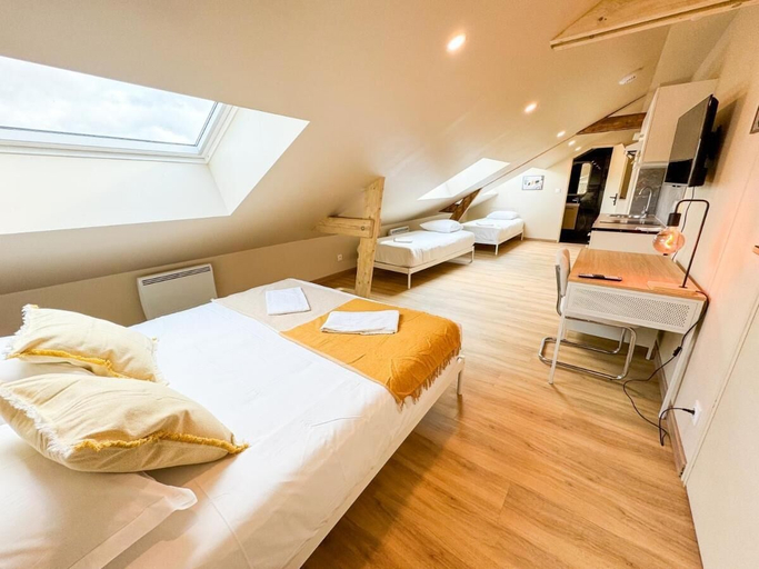 Bedroom 3, Arthur Residency - Luxury Apartement, Seine-Maritime