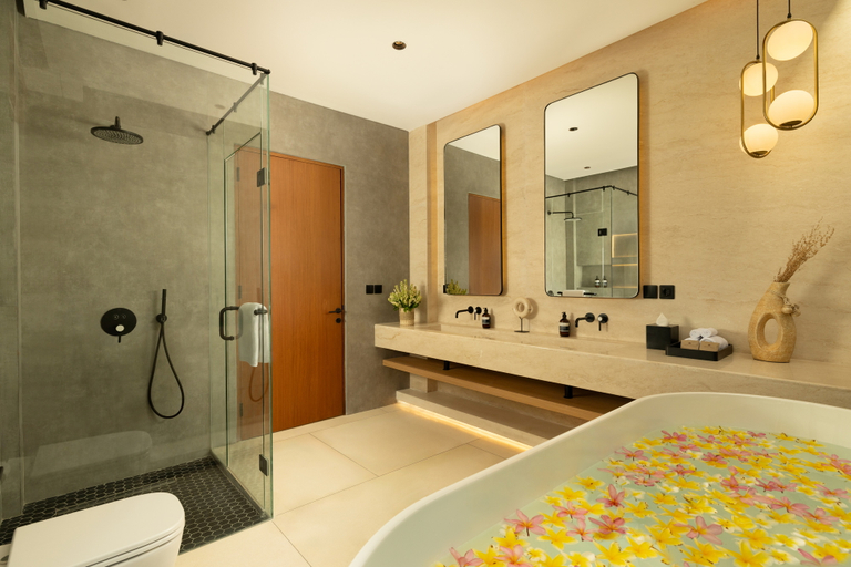 Bathroom 5, Fenta Villa Canggu by Nakula, Badung
