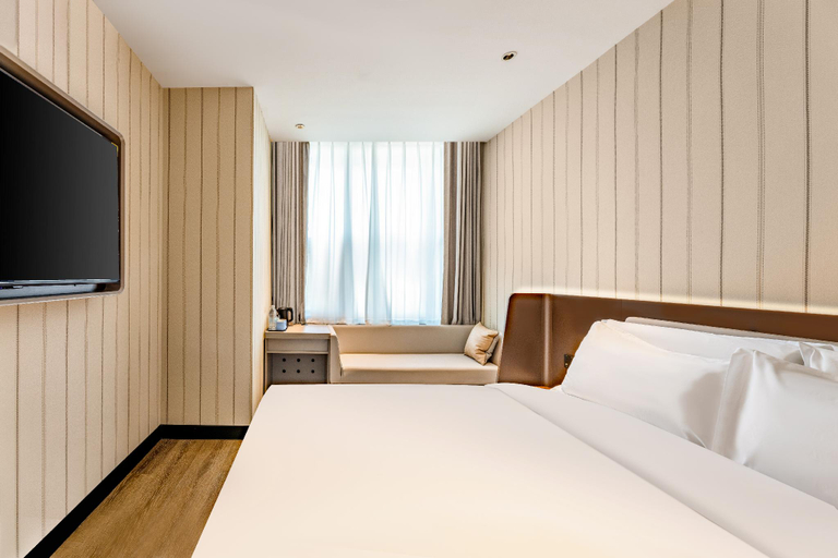 Bedroom 2, Hanting Hotel Cangzhou Yongji Road Garden Expo Park, Cangzhou