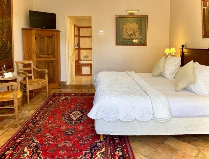 Bedroom 3, Relais et Chateaux La Bonne Étape, Alpes-de-Haute-Provence