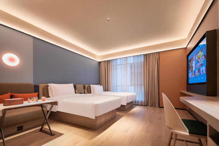 Bedroom 2, Orange Hotel Wuhan Citizen's Home, Wuhan