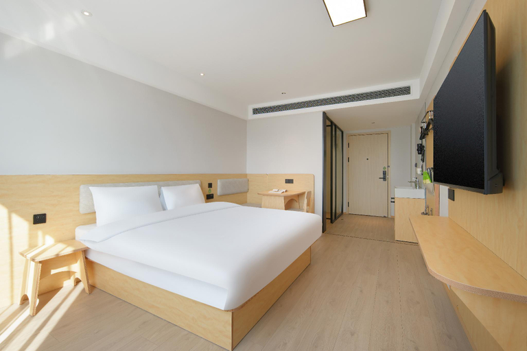 Bedroom 2, Hi Inn Yueyang East Railway Station Walmart, Yueyang