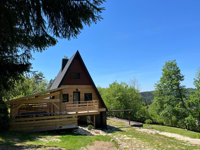 Chalet du Fayard - jacuzzi avec vue et detente en pleine nature, Haute-Saône