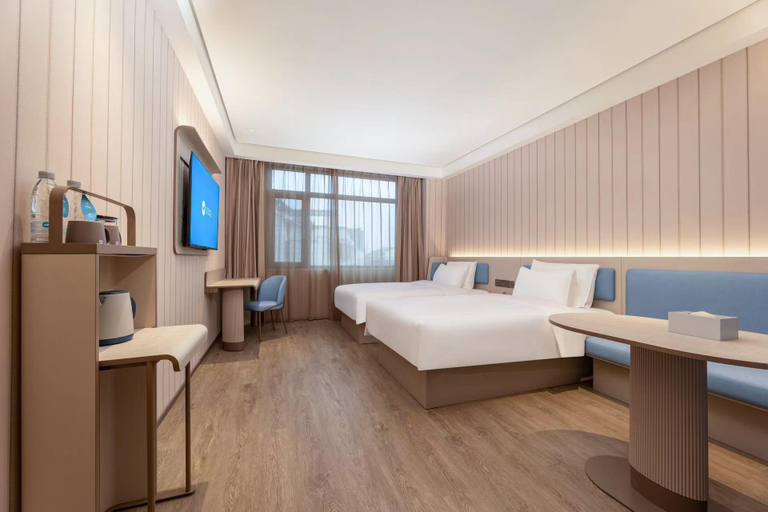 Bedroom 2, Hanting Hotel Rugao Jiuhua Town Government, Nantong