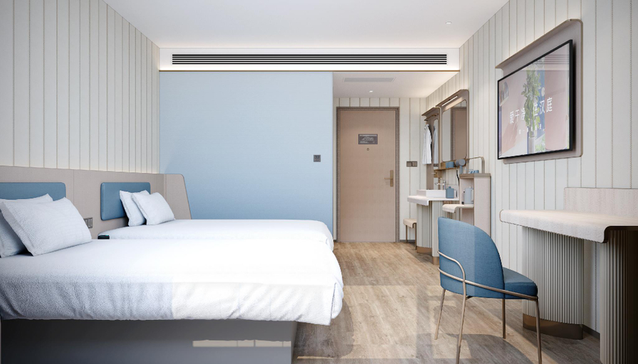 Bedroom 2, Hanting Hotel Jining Canal New City Jishui Avenue, Jining