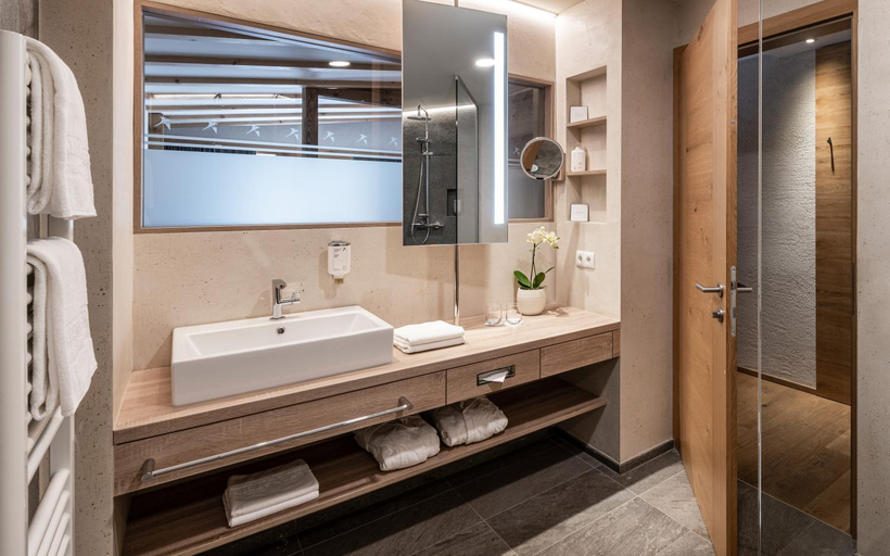Bathroom 4, Falkensteiner Hotel Falkensteinerhof l 4 Star Superior, Bolzano