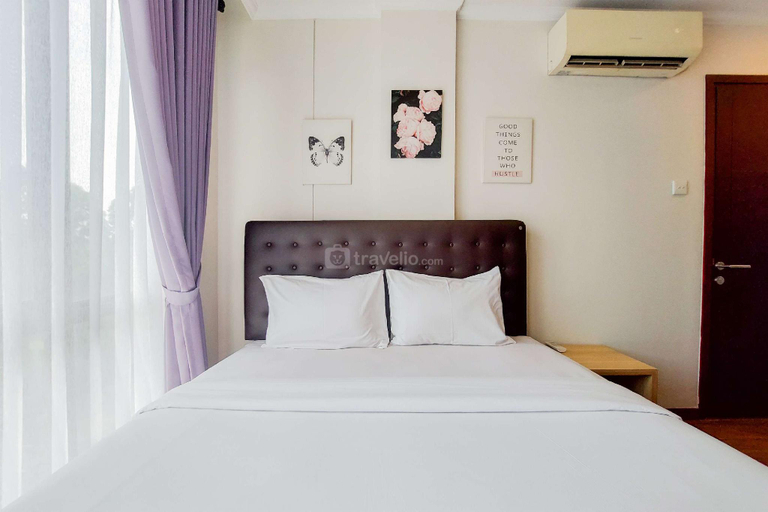 Bedroom 2, Spacious and Modern 3BR at Asatti Apt By Travelio, Tangerang Selatan