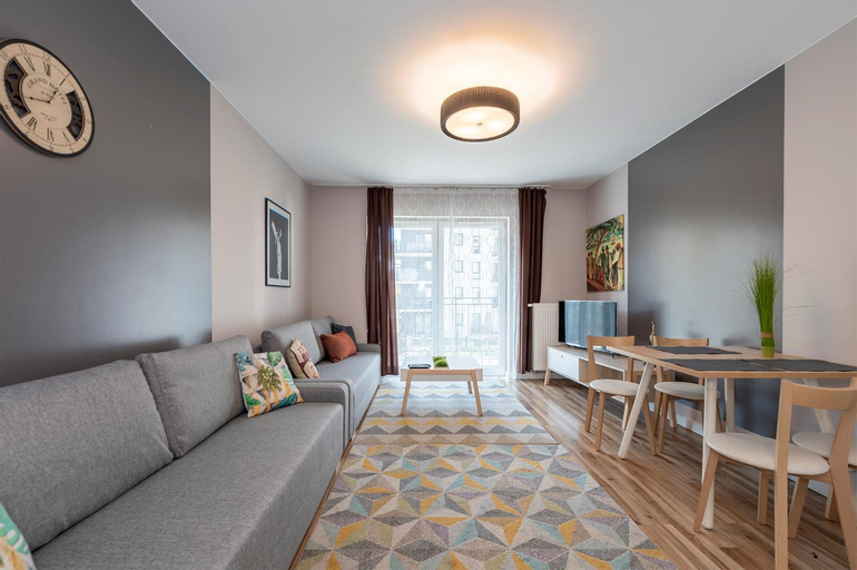 Bedroom 2, Luxury in City -8- Free Parking, Łódź