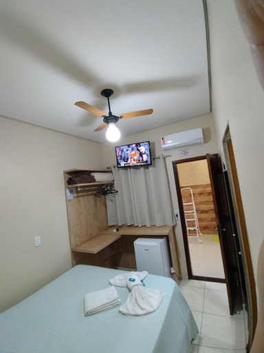 Bedroom, Pousada Flores em Vida, Olímpia