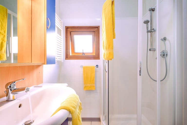 Bathroom 3, Camping Village Laguna Blu Baia Sardinia, Sassari