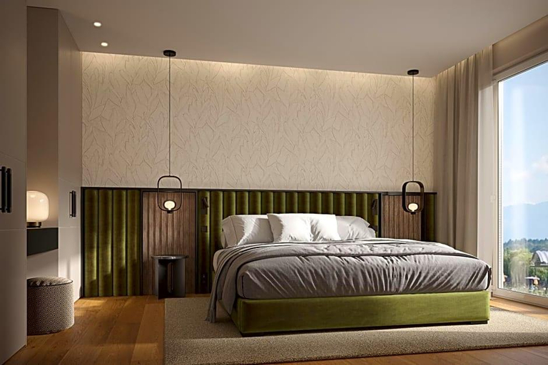 Bedroom 3, Seehotel Europa, Villach Land