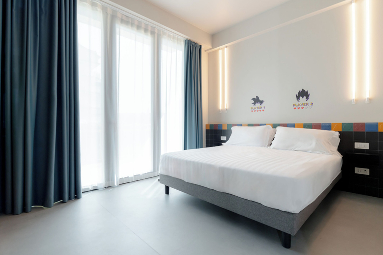 Bedroom 3, The Match Hotel, Ravenna