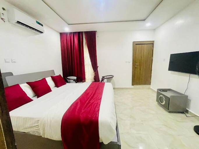 Bedroom 2, Royal Paradise Apartment, AbujaMun