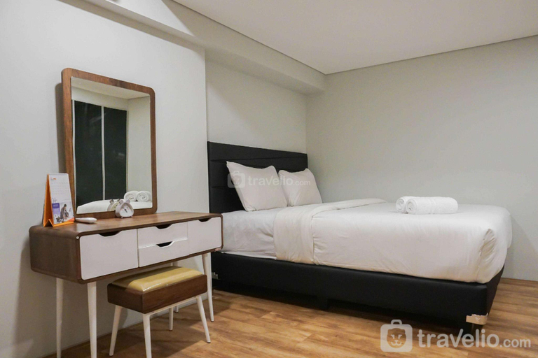 Bedroom 1, Modern 2BR Apartment Maqna Residence By Travelio, West Jakarta
