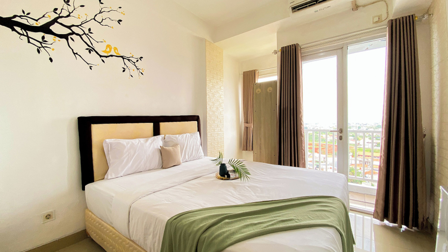 Bedroom 2, Homey And Cozy Living Studio At Poris 88 Apartment, Tangerang