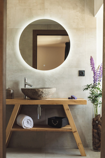 Bathroom 5, Grand Hôtel l'Ermitage Font-Romeu - Handwritten Collection, Pyrénées-Orientales