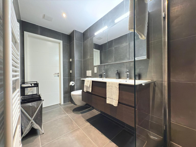 Bathroom 2, Beautiful 1 bedroom flat w terrace, Esch-sur-Alzette