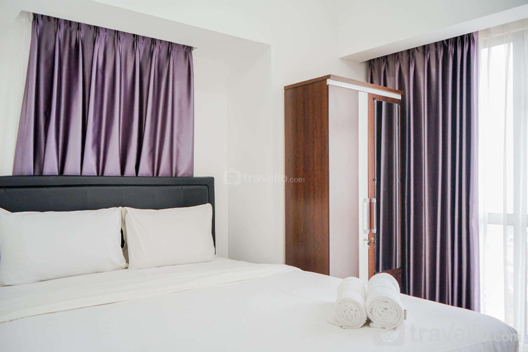Bedroom, Simply 1BR Apartment M-Town Residence By Travelio, Tangerang