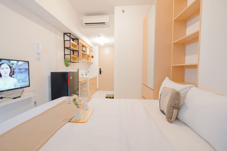 Bedroom 3, Modern And Compact Studio At Tokyo Riverside Pik 2 Apartement, Tangerang