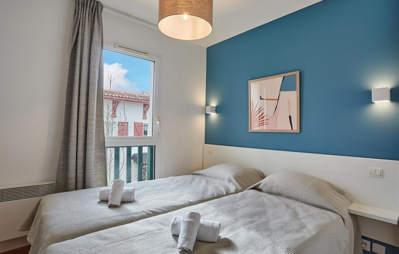 Bedroom 3, Résidence Odalys Erromardie Plage, Pyrénées-Atlantiques