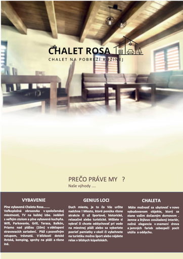 4, Chalet Rosa, Lucenec