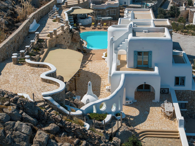 Exterior & Views 2, Gran Kanalia Villa Mykonos, South Aegean