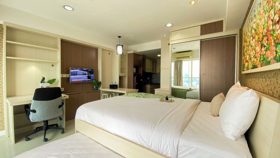 Bedroom 5, Great City View Studio At Tamansari The Hive Apartment, Jakarta Timur