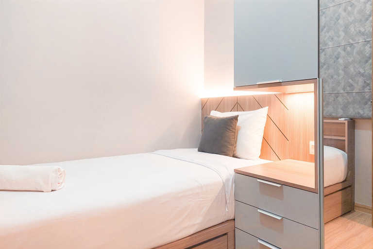 Bedroom 5, Elegant And Spacious 3Br At Sky House Bsd Apartment, South Tangerang