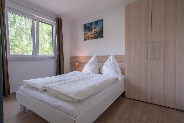 Bedroom, Ferienhaus Rubezahl am Muggelsee, Berlin