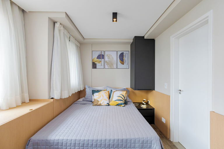 Bedroom 2, New Life Visconde - Yogha, Curitiba