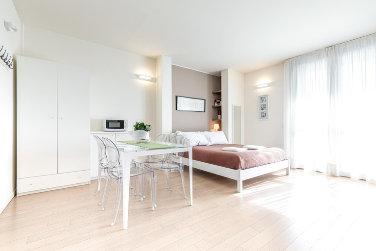 Bedroom, Alfa Bicocca Apartments, Milano