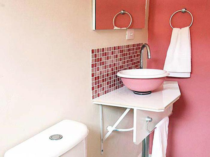 Bathroom 5, Pousada Porto Paraíso, Guarujá