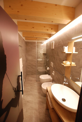 Bathroom 4, Hotel Chalet Alaska, Trento