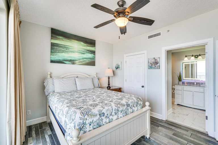 Bedroom 3, High-Rise PCB Condo w/ Oceanfront Views & Pool!, Bay
