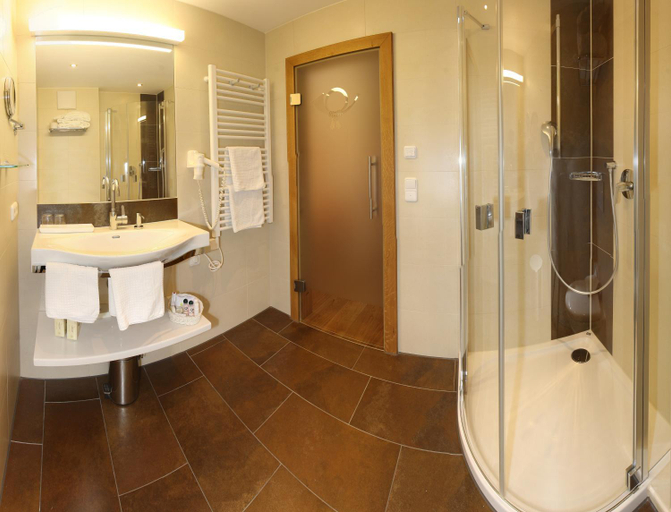 Bathroom 4, Hotel Neue Post, Regen
