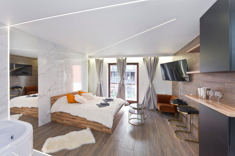 Bedroom 2, YOURAPART Chmielna Park, Gdańsk City