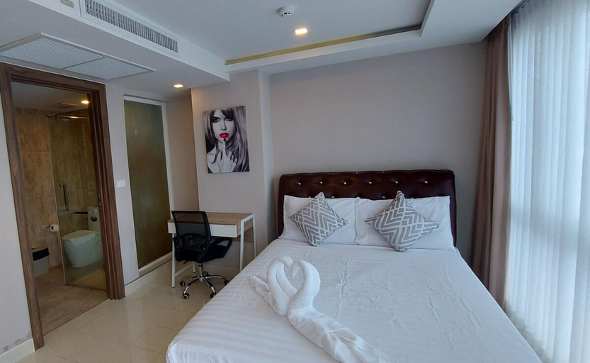 Bedroom 3, Grand Avenue Pattaya, 2 br, 2 baths, Pool-view, Pattaya
