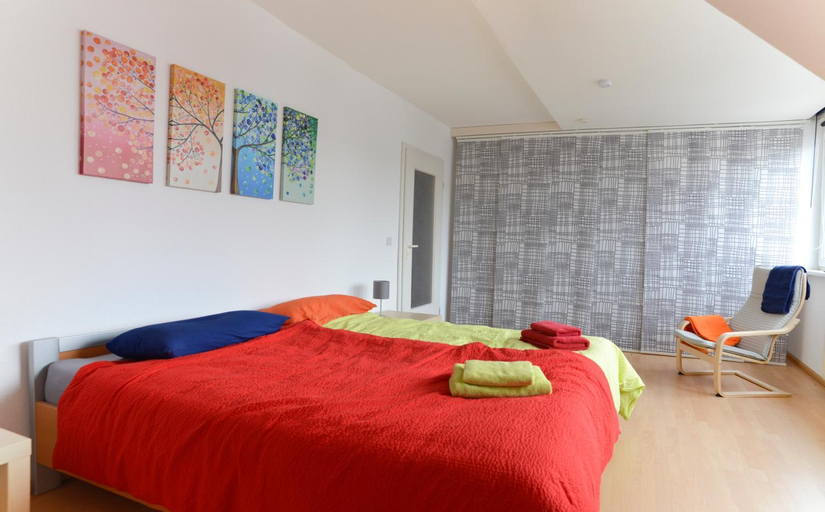 Bedroom 1, flat2let Apartment 2, Frankfurt am Main