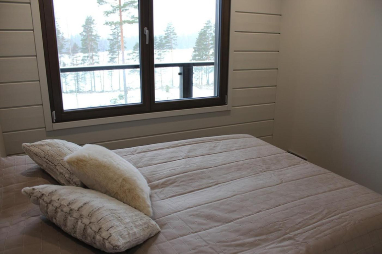Bedroom, Naava Chalet Huoneistot, Southern Ostrobothnia