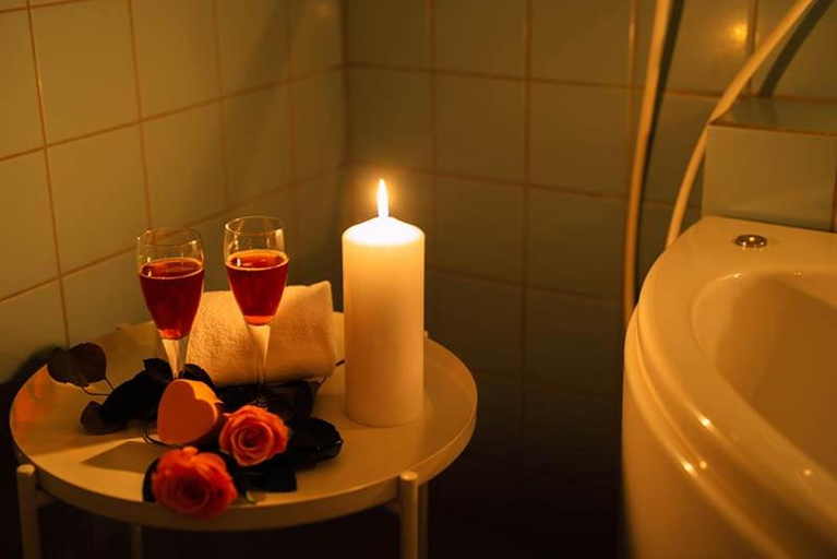 Bathroom, Hotelliravintola Kumpu, North Karelia