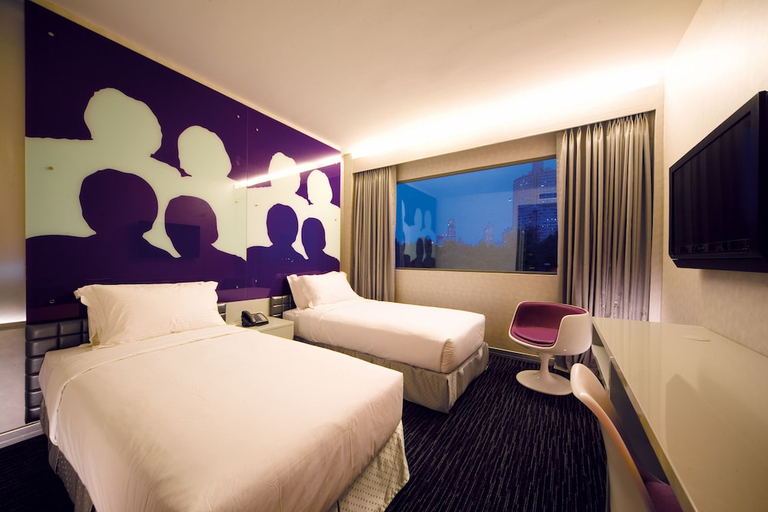 Bedroom 2, Hotel Re Pearl's Hill, Singapore