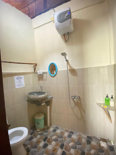 Bathroom 2, Gading Tree House, Klungkung