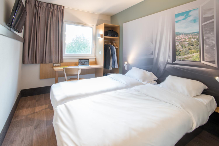 Bedroom 3, B&B HOTEL Freyming-Merlebach, Moselle