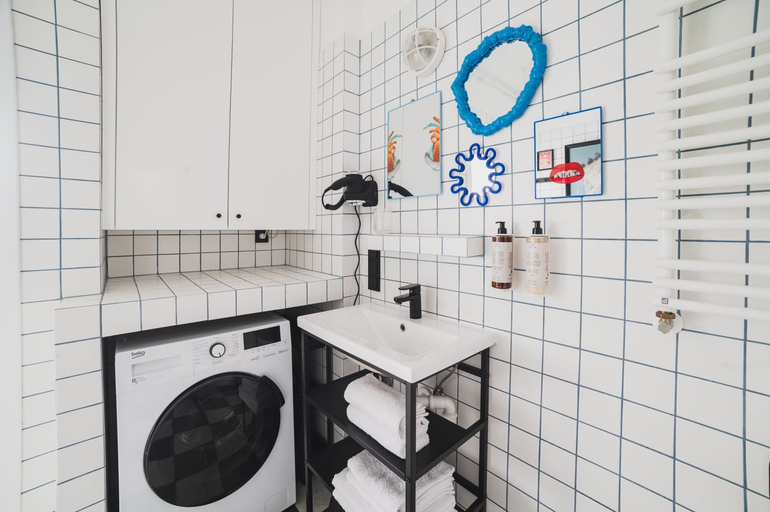Bathroom 2, Vitrum Apartments, Kraków City