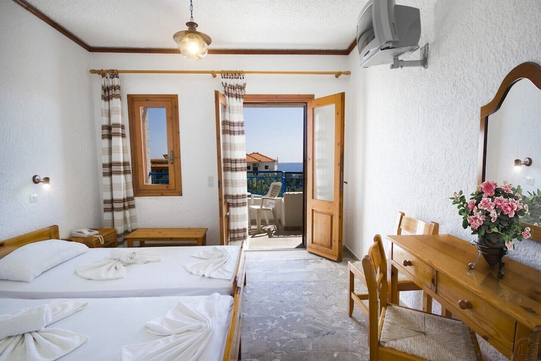 Bedroom 4, Votsalakia Hotel, North Aegean