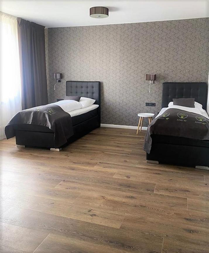 Bedroom 2, City Hotel ApartM3 am Park, Minden-Lübbecke