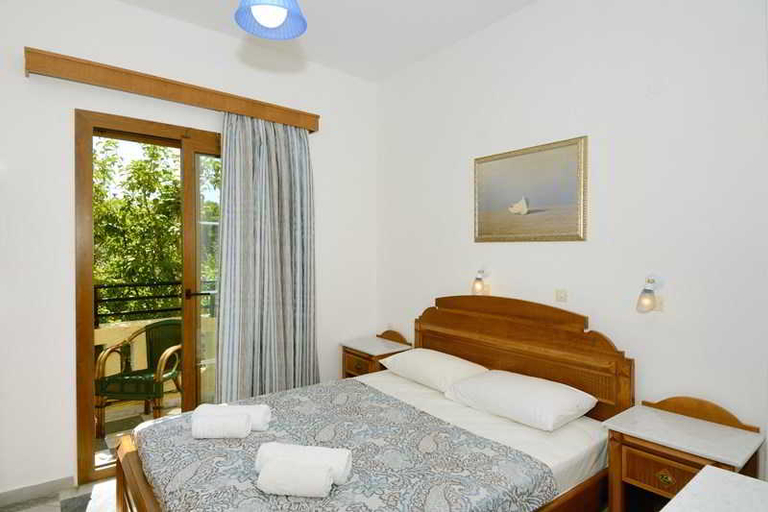 Bedroom 2, Agrilionas Beach Apartments, North Aegean