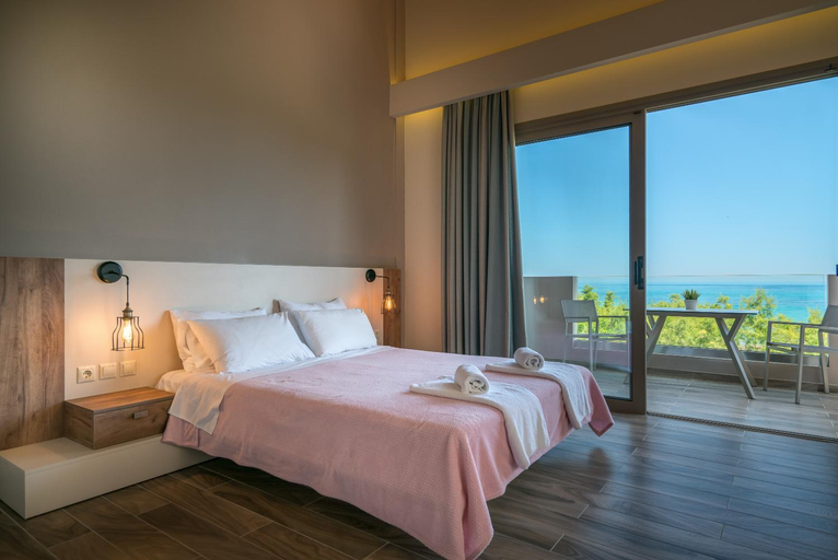 Bedroom 4, Fiore Beach Studios, Ionian Islands