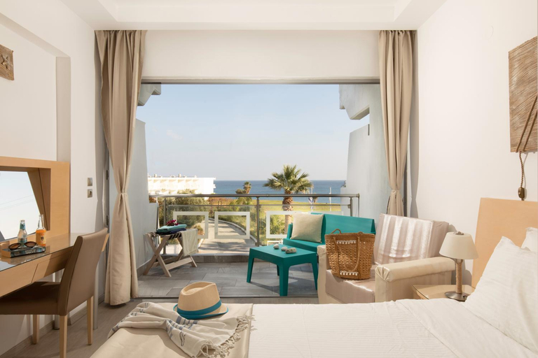 Bedroom 3, Kolymbia Bay Art Boutique Hotel - Adults Only, South Aegean